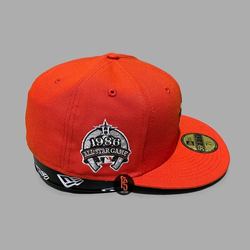 TOPI NEW ERA ORIGINAL 5950 ASG 1986 HOUSTON ASTROS ORANGE UV OLIVE