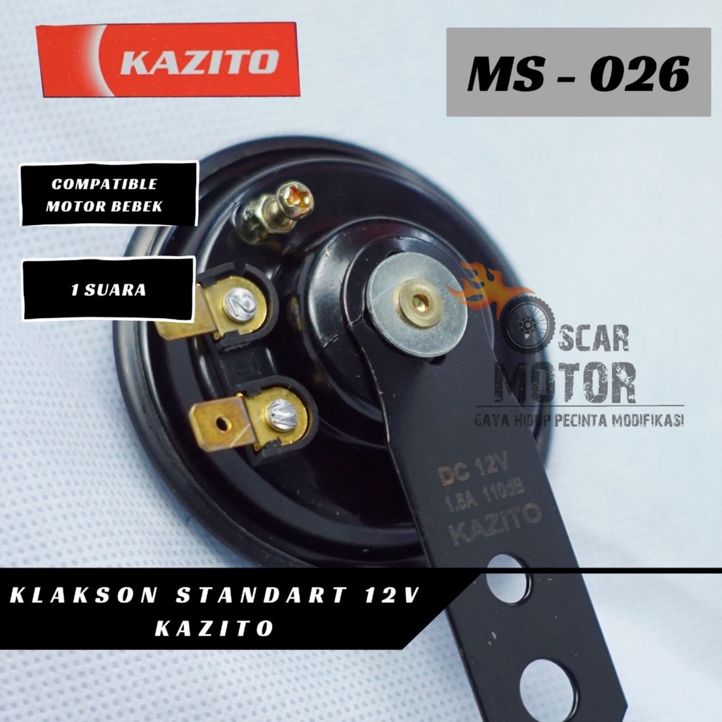 KLAKSON MOTOR CLARKSON 12 VOLT STANDARD BEBEK KAZITO クラークソン UNIVERSAL   By Mega_Racing