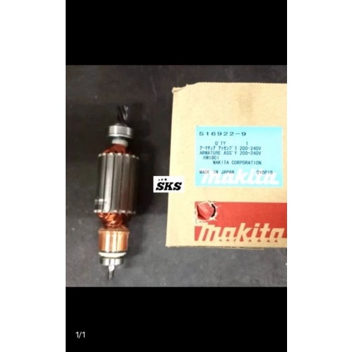Original armatur HM 1810 Rotor HM 1810 Jackhammer makita
