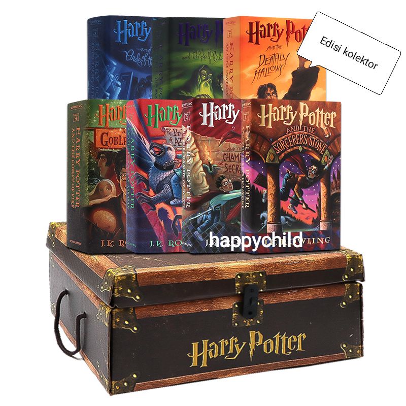 Original Harry potter edisi kolektor 7 books buku impor happychild