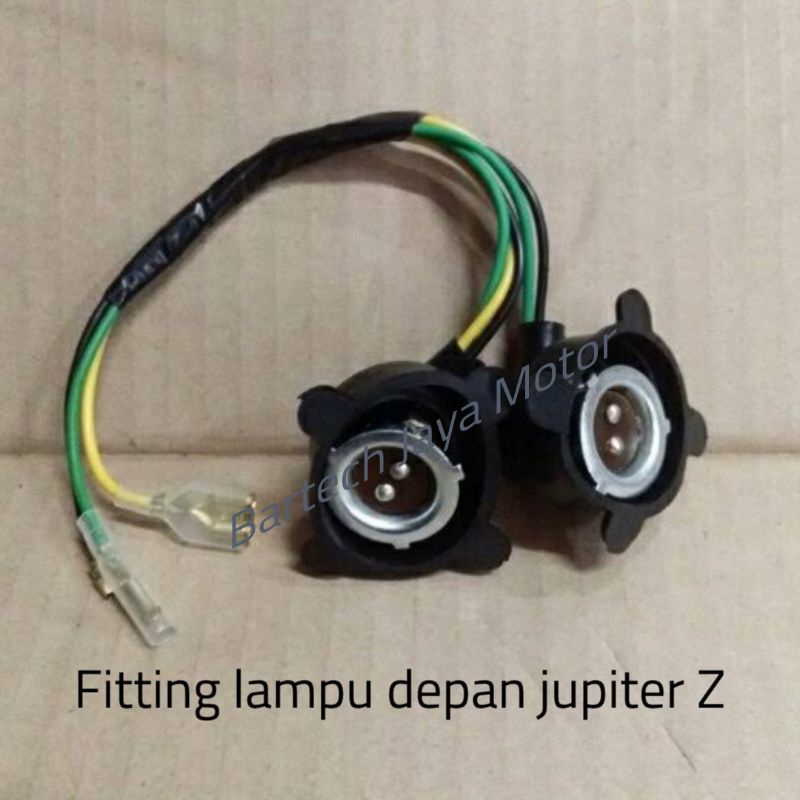 Fitting Soket Socket Fiting Cop Kabel Lampu Depan Motor YAMAHA Jupiter Z