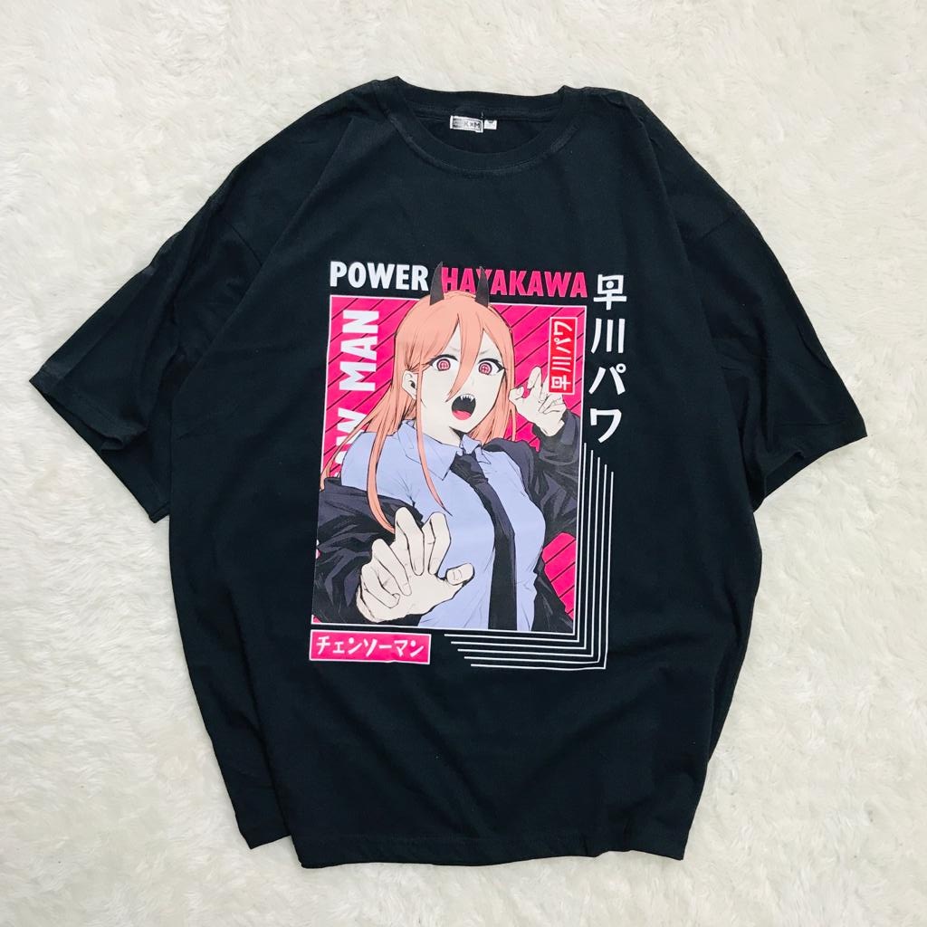 Tshirt Power Ultimate Anime Manga Chainsaw Man Premium Unisex