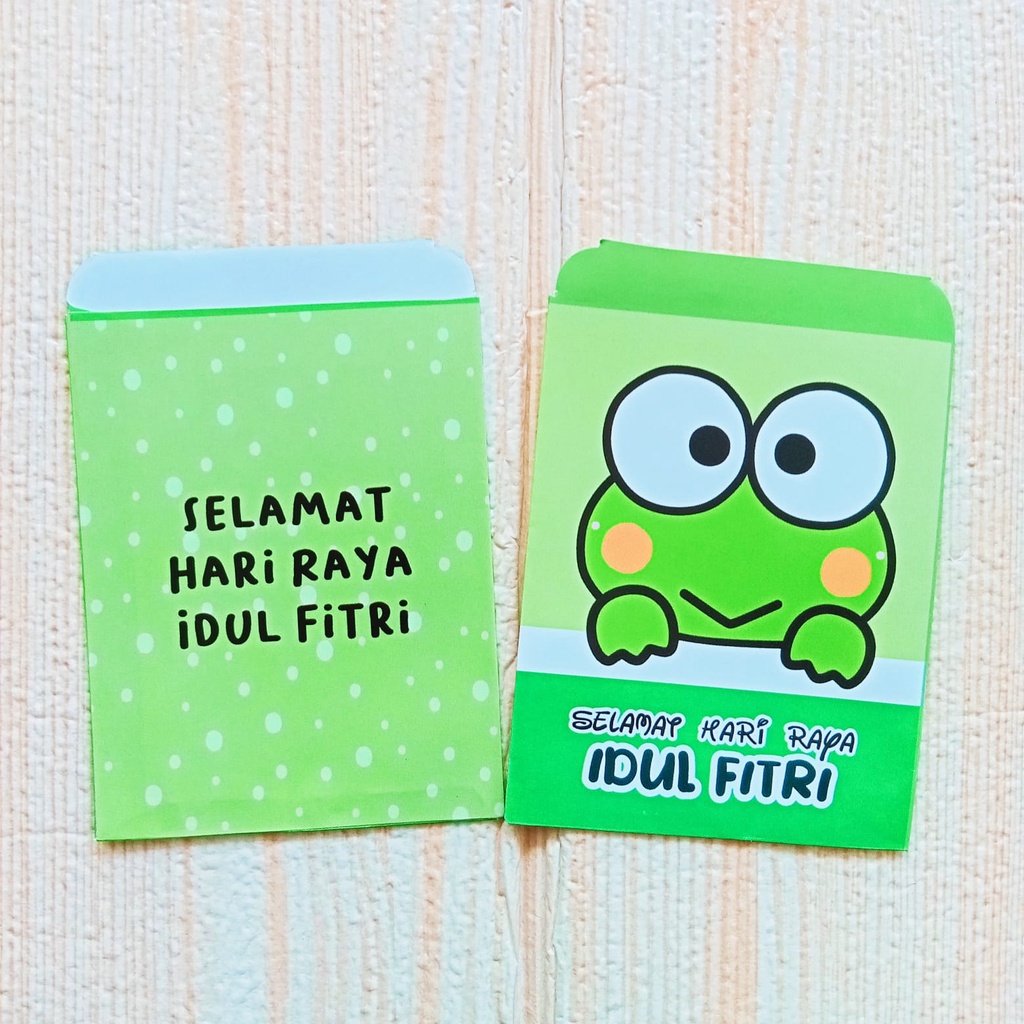 Amplop Lebaran Idul Fitri Motif Kartun Karakter Lucu