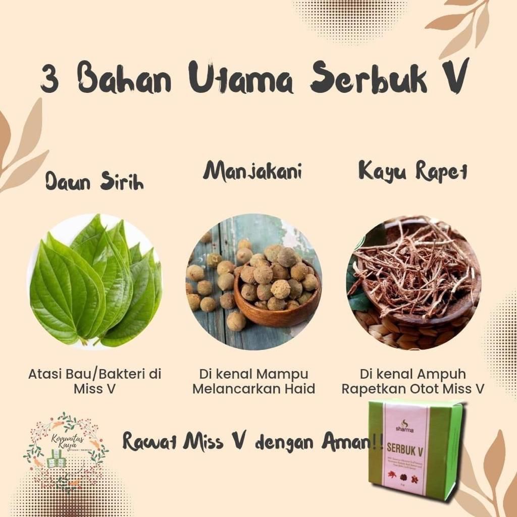 BPOM - SERBUK PERAWAN  15gram