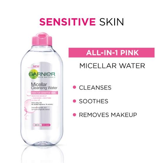 (BPOM) GARNIER MICELLAR WATER|PEMBERSIH MAKE UP|PEMBERSIH WAJAH