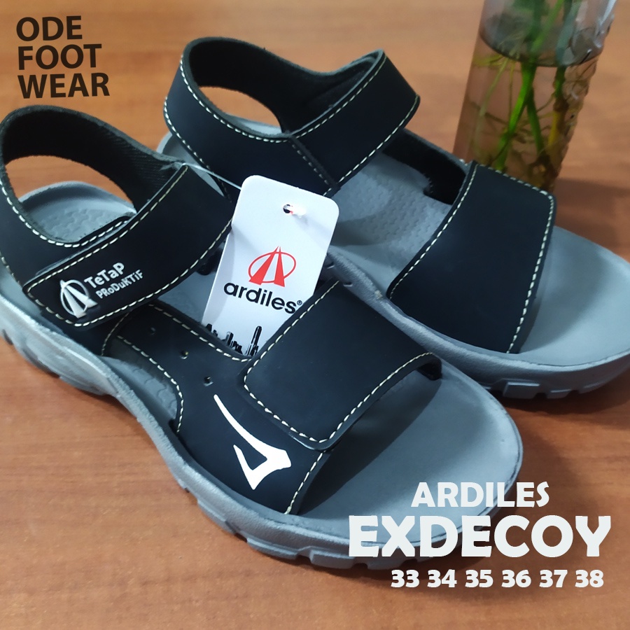 sandal gunung anak Neox by ardiles Ardiles model Gazelle biru