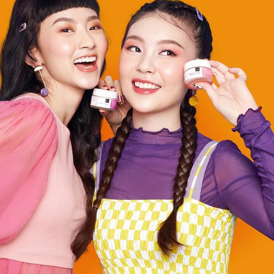 ♪↔✴❆ SCARLETT Whitening Facial Wash Indonesia / Essence Toner Serum Ampoule Day Night Cream Clay Mas