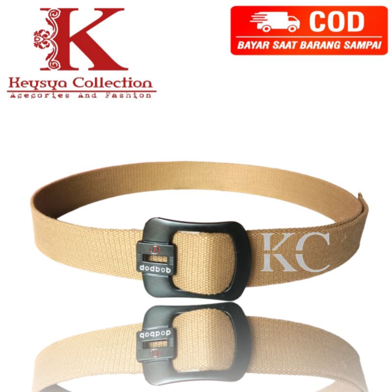 ikat pinggang pria kanvas sabuk pinggang pria tanpa Lobang