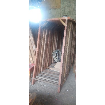 kusen pintu kayu kalimantan lawas