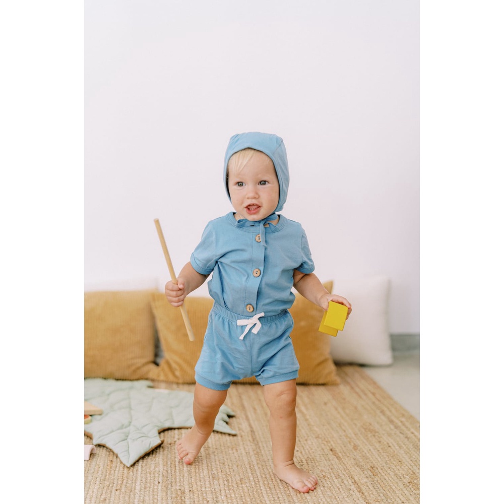 Baju Bayi Setelan Pendek Anak Bohopanna Bae Set Newborn 0-2 Tahun New Colour