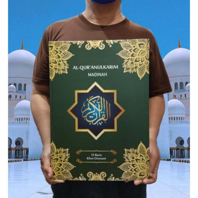 Jual Al Quran Lansia Jumbo Mushaf Baris Khot Utsmani A Madinah