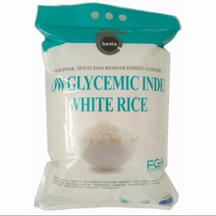 

Beras Low Gi Besta Rice Low Gi Beras Sehat Untuk Diet&Diabetes 5Kg
