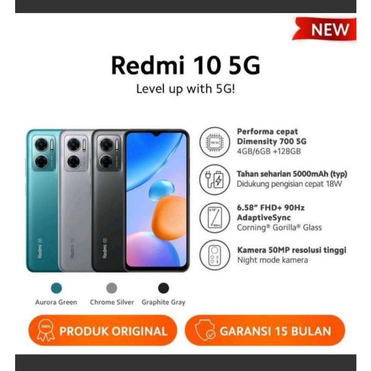 Xiaomi Redmi 10 5G (6GB+128GB)