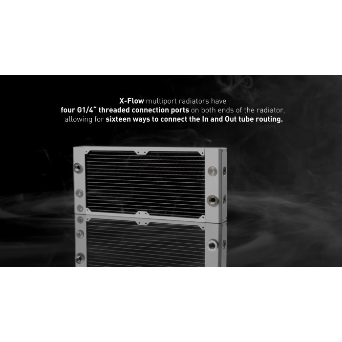 EKWB EK Quantum Surface P280M X-Flow Radiator - Black