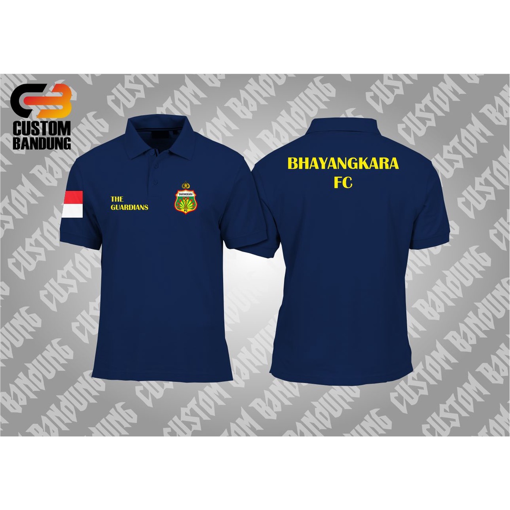 KAOS POLO BHAYANGKARA FC INDONESIA / KAOS GAME / BAJU KAOS CLUB MOTOR/ KAOS DISTRO/ KAOS KOMUNITAS/ KAOS CUSTOM/ KAOS MURAH /COMBED 30S LEMBUT NYAMAN DIPAKAI/ KAOS KEREN/ KAOS PREMIUM QUALITY