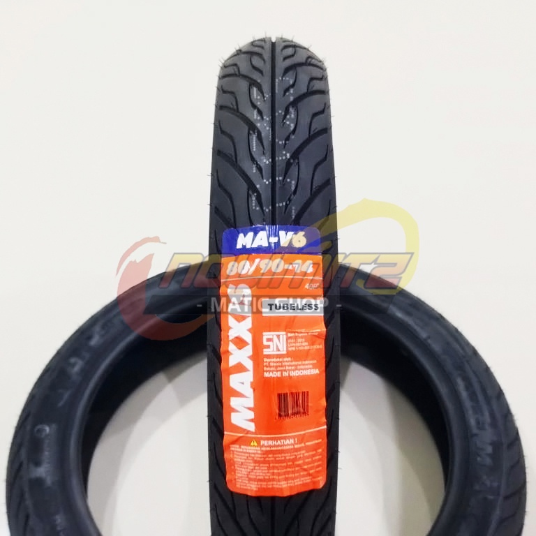 Ban Maxxis MA-V6 80/90 - 14 Tubeless Vario Beat Scoopy Mio