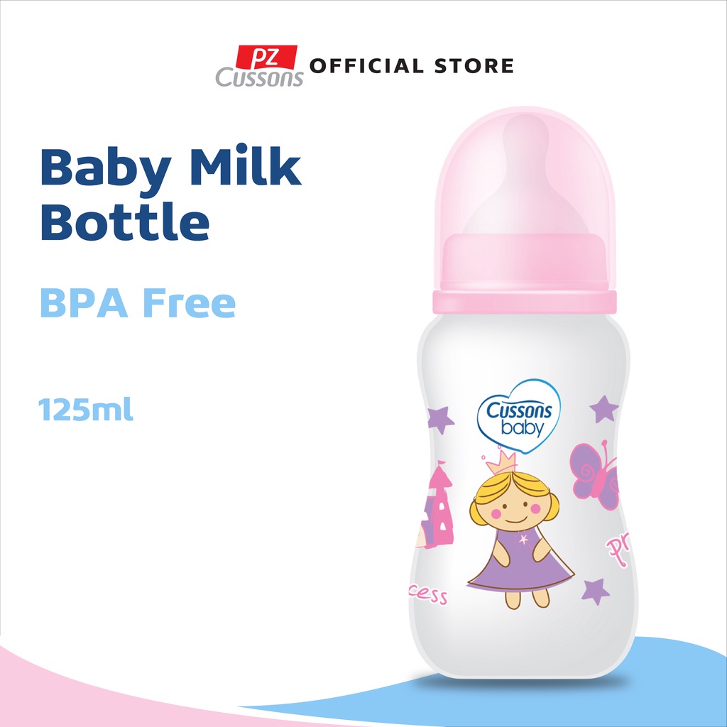 Cussons Baby Milk Bottle BPA Free - Botol Susu - Dot Bayi 60ml / 125ml