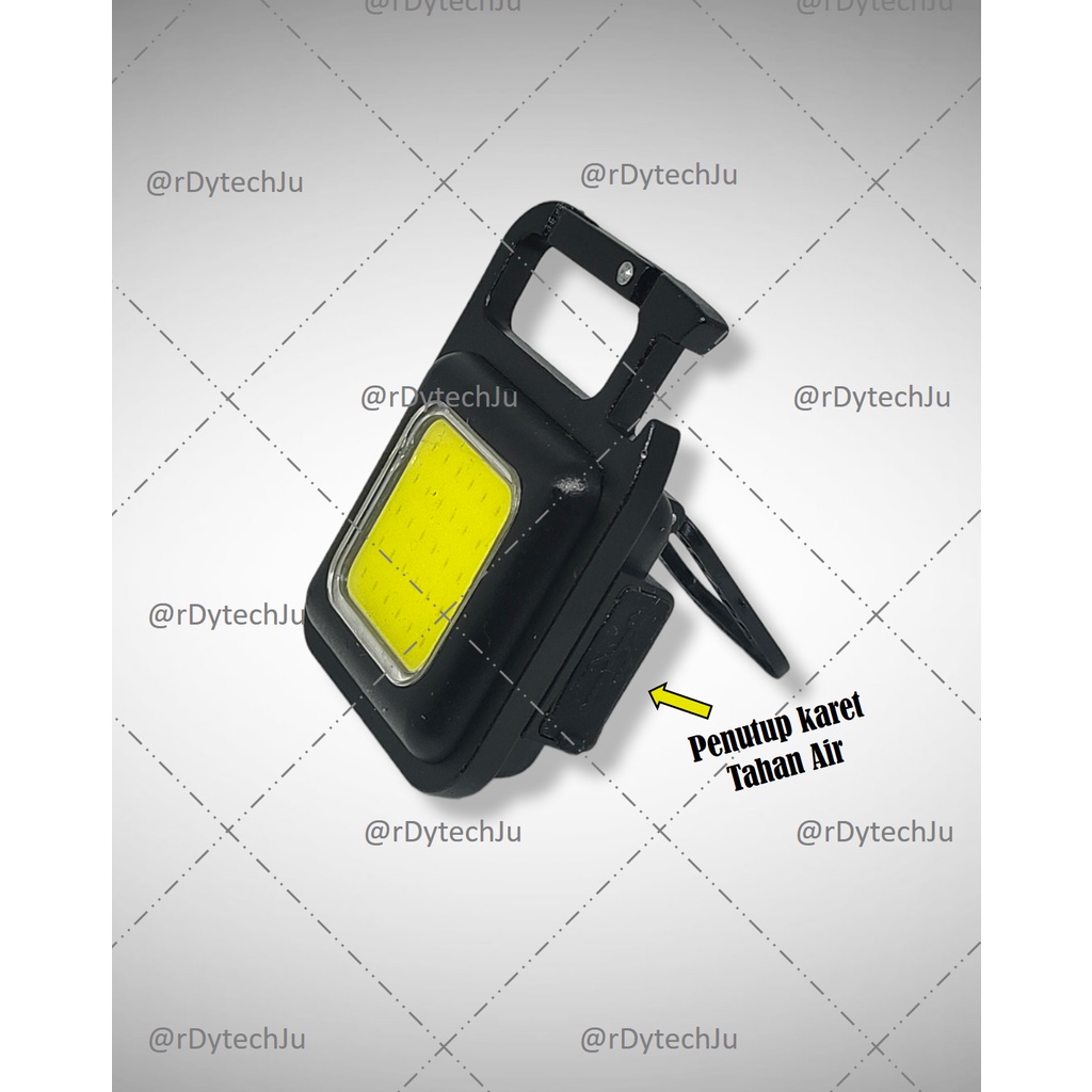 Lampu COB mini Lampu Senter Emergency Rechargeable