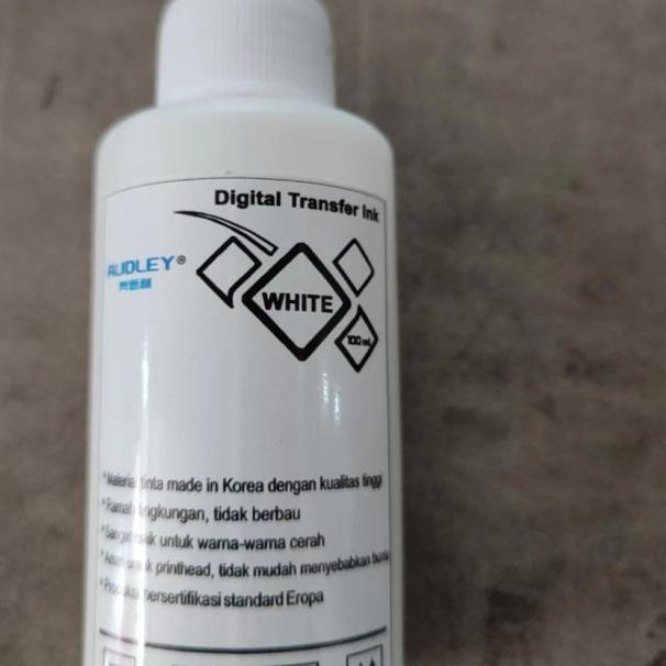tinta DTF putih 100 ml , audley - Putih