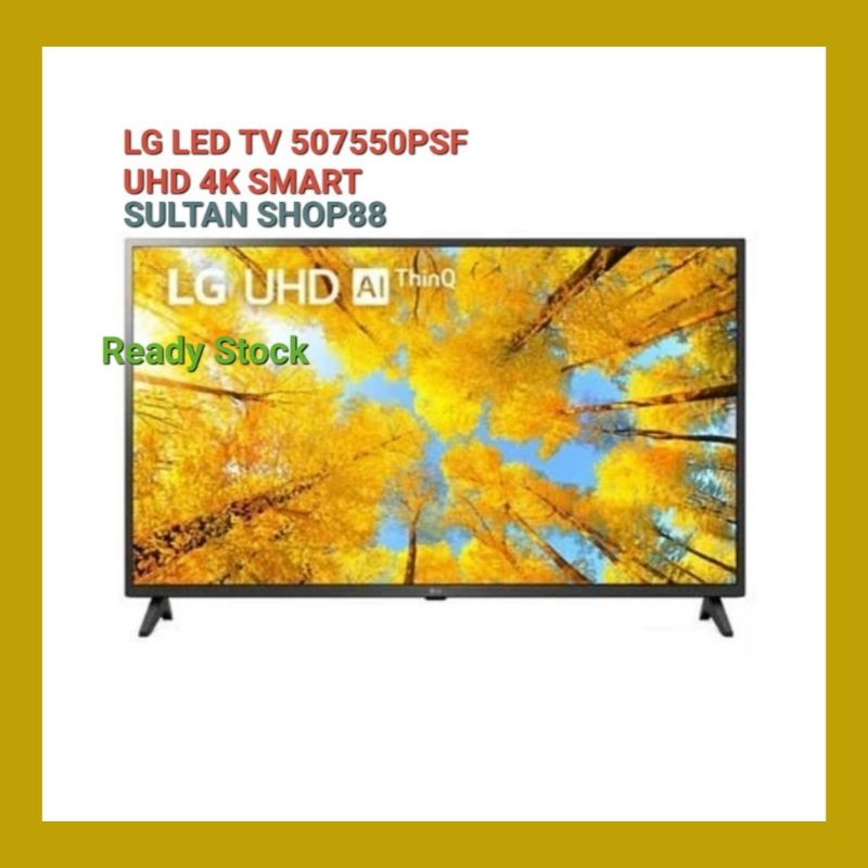LG LED TV 50UQ7550PSF UHD 4K SMART TV 50 INCH 50UQ7550