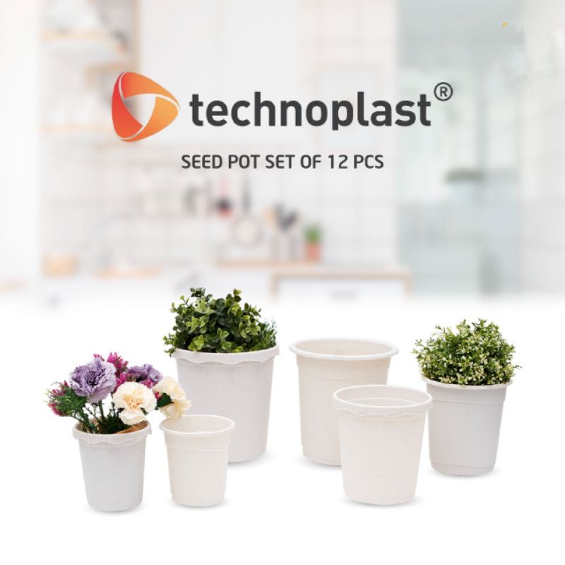 Pot Bunga 12pcs