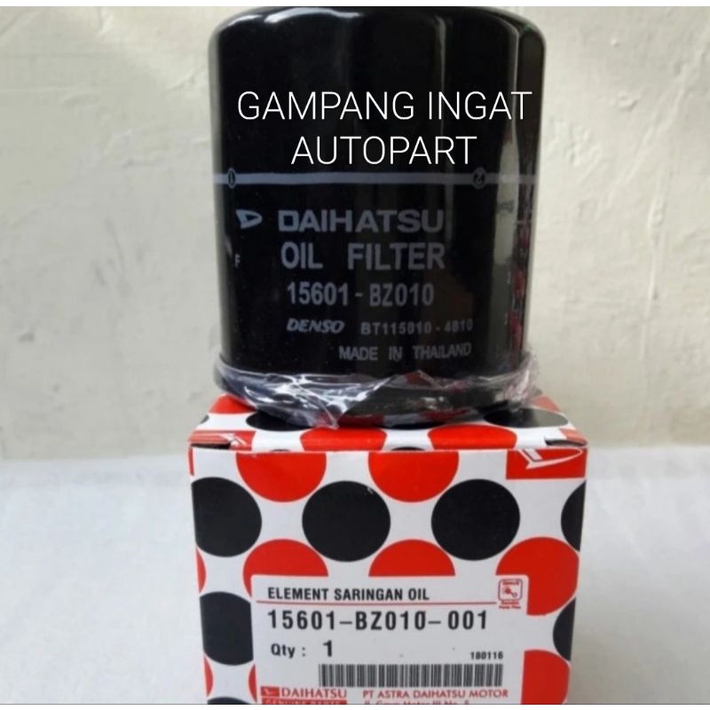 Filter Oil Oil Filter Avanza Xenia Rush Terios Grandmax Agya Ayla OEM