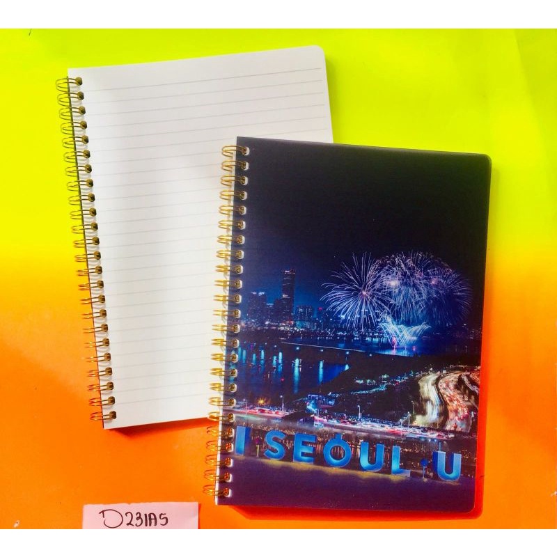 

OXFORD NOTEBOOK SPIRAL KOREAN D231A5 A5 ISI 80LEMBAR