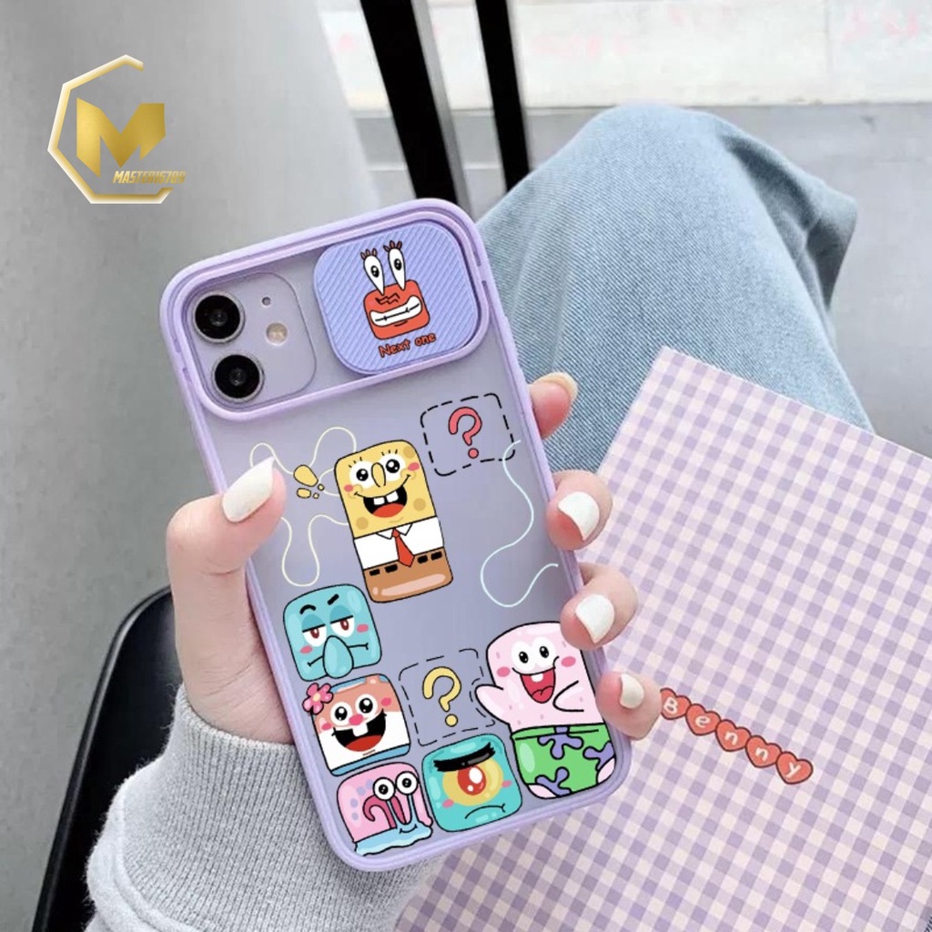 SS120 SOFTCASE SLIDE SPONGEBOB XIAOMI REDMI 4A 5 5+ 6 5A 6A 7 7A 8 9 10 9A 9C 10A 9T 10C 11 NOTE 4 4X 5A 7 8 9 10 11 PRO 4G 5G POCOPHONE X3 PRO F1 F3 M3 MA3704