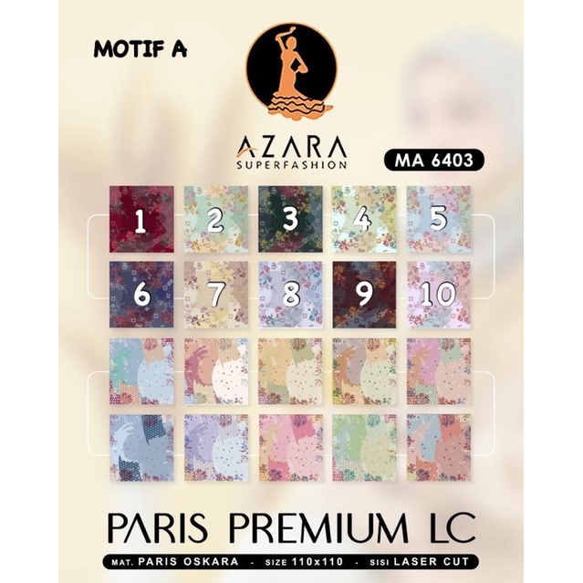 [PART 1] SEGIEMPAT PARIS PREMIUM MOTIF LC AZARA