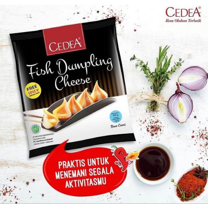 

Cedea Fish Dumpling Cheese 200gr Olahan Ikan Dumpling Keju