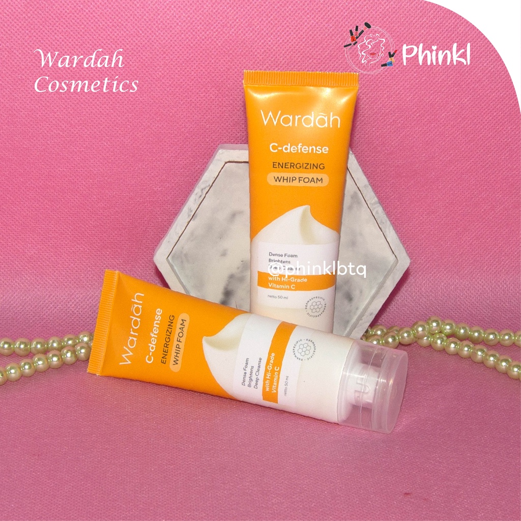 `ღ´ PHINKL `ღ´ ᘺᗩᖇᕲᗩᕼ Wardah c defense series vitamin c / face mist creamy wash whip foam DD Cream moisturizer serum