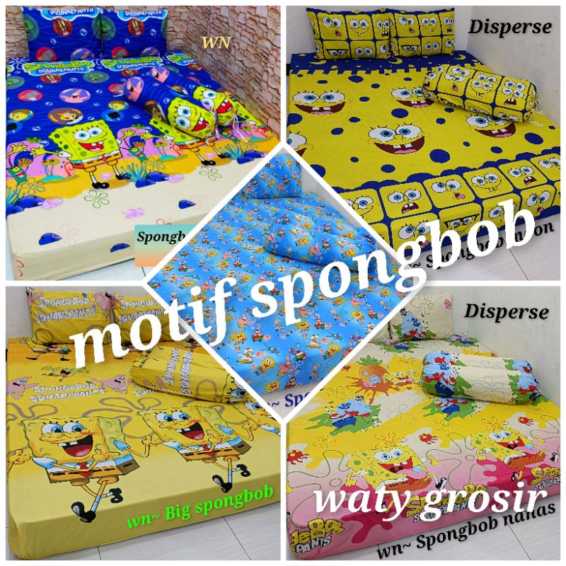 Watygrosir 4 motif spongbob HANYA DISINI SARBAN SARGUL SERASI!!!