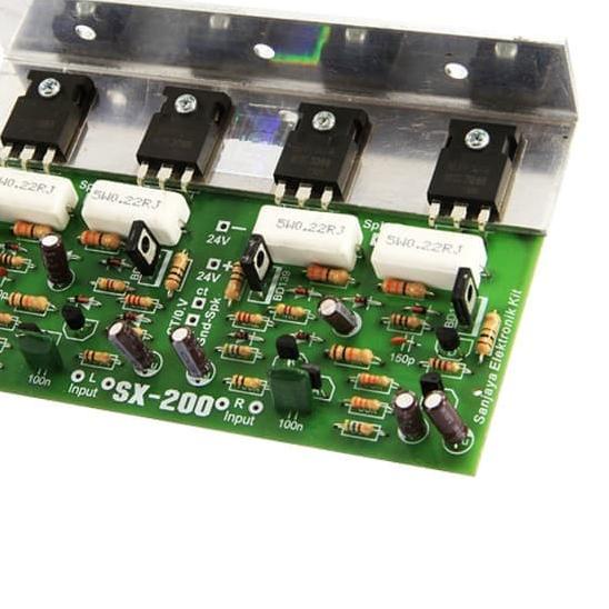 KIT POWER OCL STEREO SYSTEM 200W SX200 SX 200 SX-200 BELL BGR ASLI