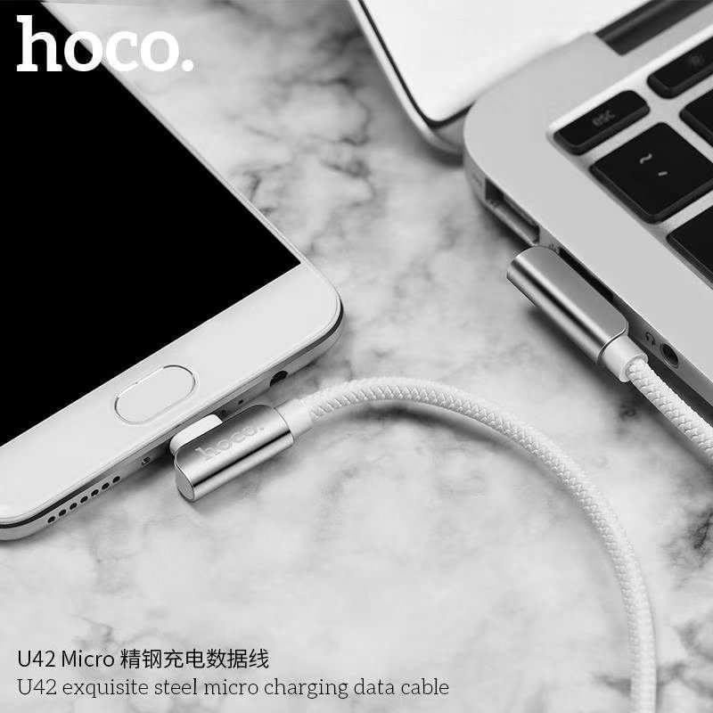 Hoco U42 GAMER USB Cable / Kabel Data Micro Type C Lightning IPhone Original