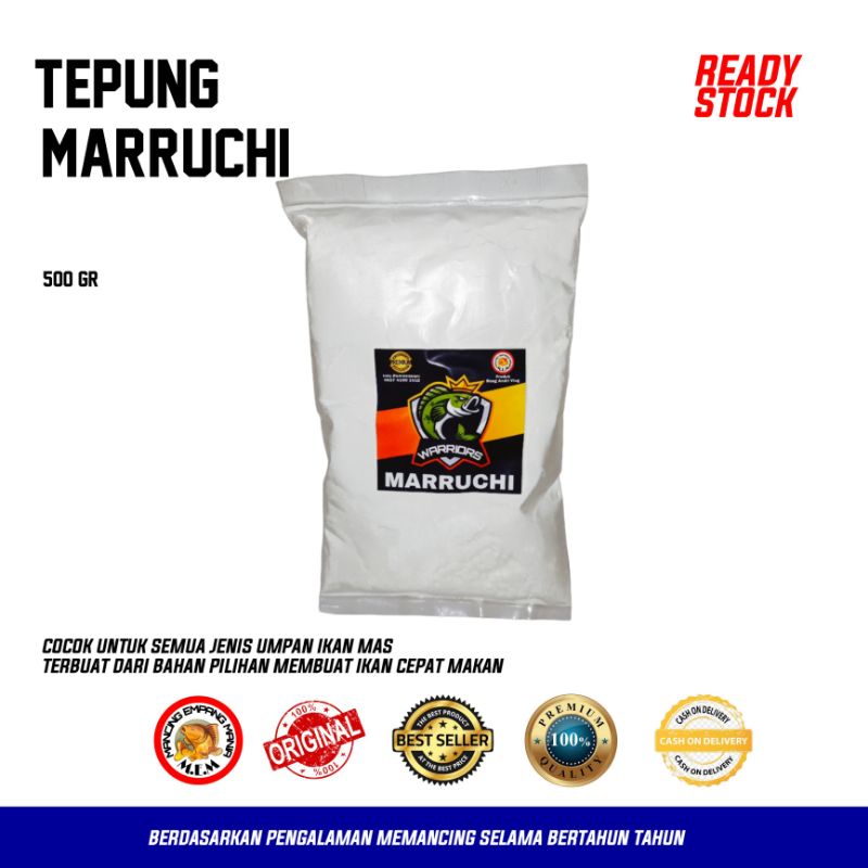 Tepung Maruci MARRUCHI Asli Produk Bang Andri Vlog 500gram