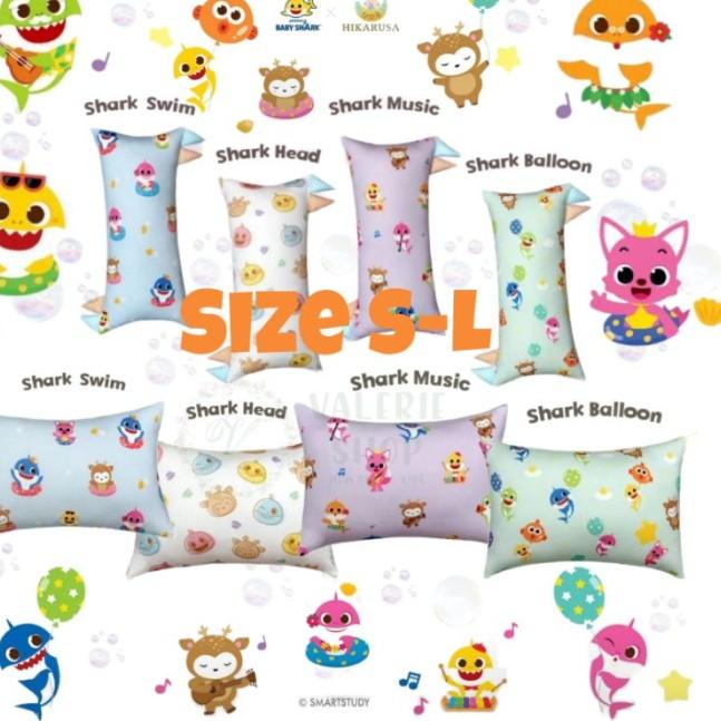 HIKARUsa Baby Shark Bantal Guling Small Medium Large HIKARU BabyShark - Guling Small, Blue-Swim
