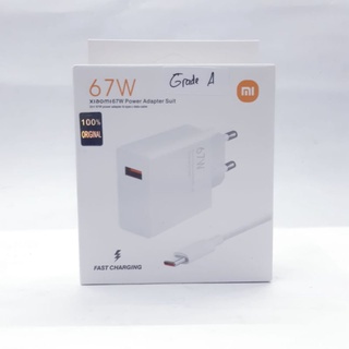 Charger Xiaomi Type C Turbo Charge 67W 67 Watt Charger Xiaomi Mi 11 Mi Mix 4 Xiaomi 12 Black Shark 4