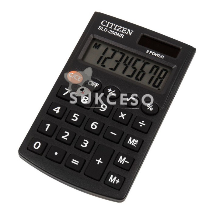 

Kualitas terbaik] Citizen Calculator Kalkulator SLD-200NR Mini Original Berkualitas