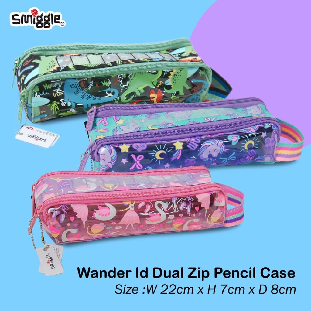 PENCIL CASE SMIGGLE DUAL ZIP