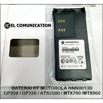 BATRE HT MOTOROLA GP 338 GP 328 ATS 2500 LITHIUM HNN9013 MURAH ATS2500
