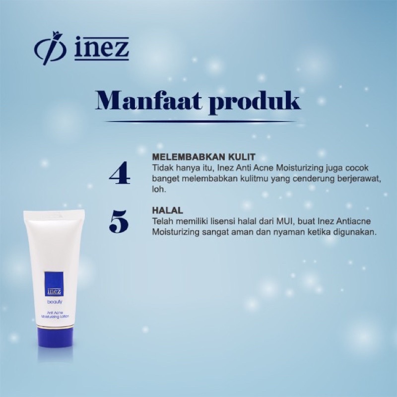 Inez Anti Acne Moisturizing Lotion 35GR