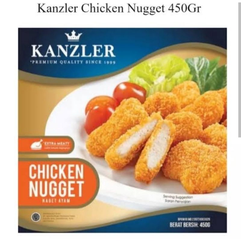 

kanzler chicken nugget 450gr