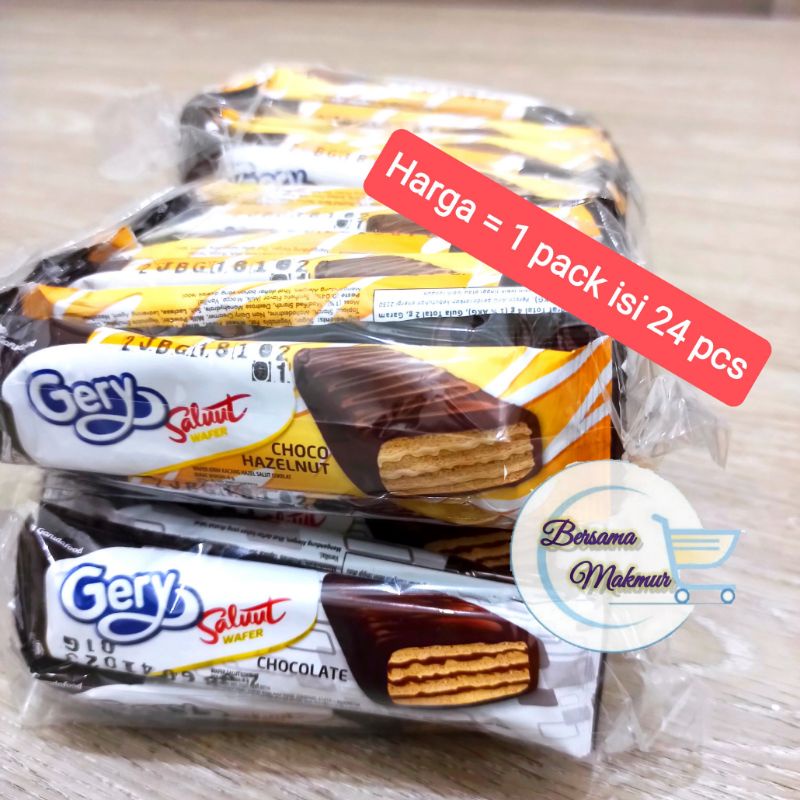 Jual Gery Saluut Wafer Pack Gr X Pcs Salut Shopee Indonesia