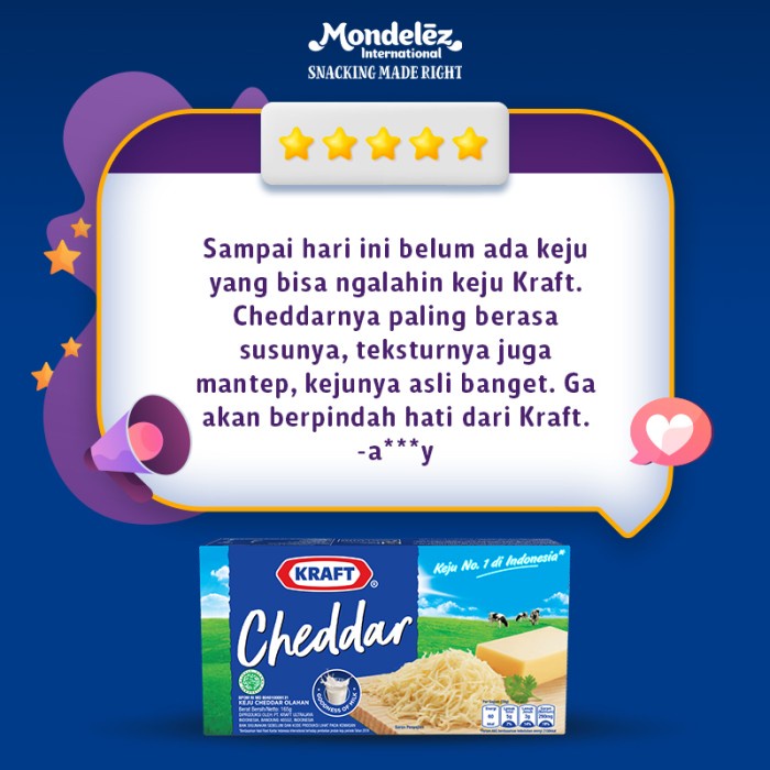

T0P KRAFT KEJU CHEDDAR 165GR - TRIPLE PACK NICE