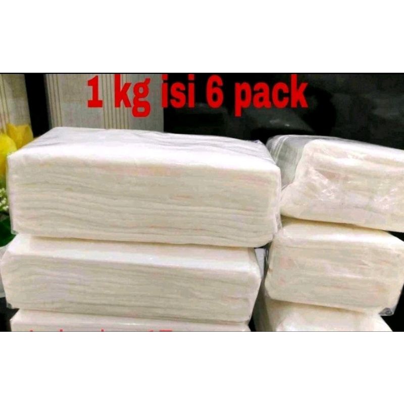 TISU KOMPOR TISU SERBAGUNA PREMIUM 6 PCS 1KG