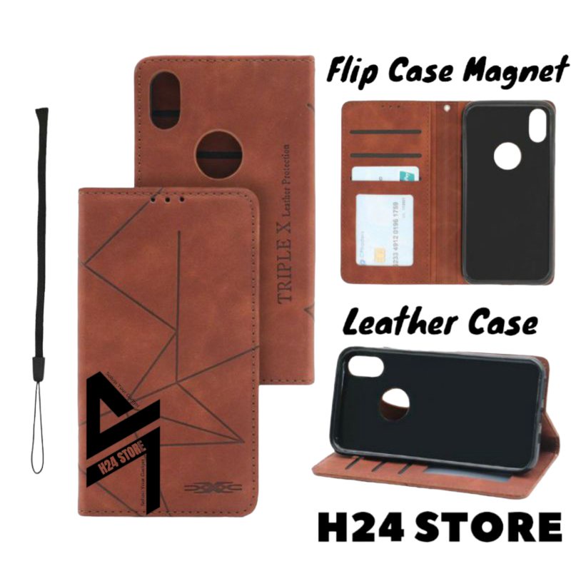 Flip Case Samsung Note 8 Note 9 Note 10 Note 10+ Note 20 Note 20 Ultra Flip Case Dompet Magnetik Cas