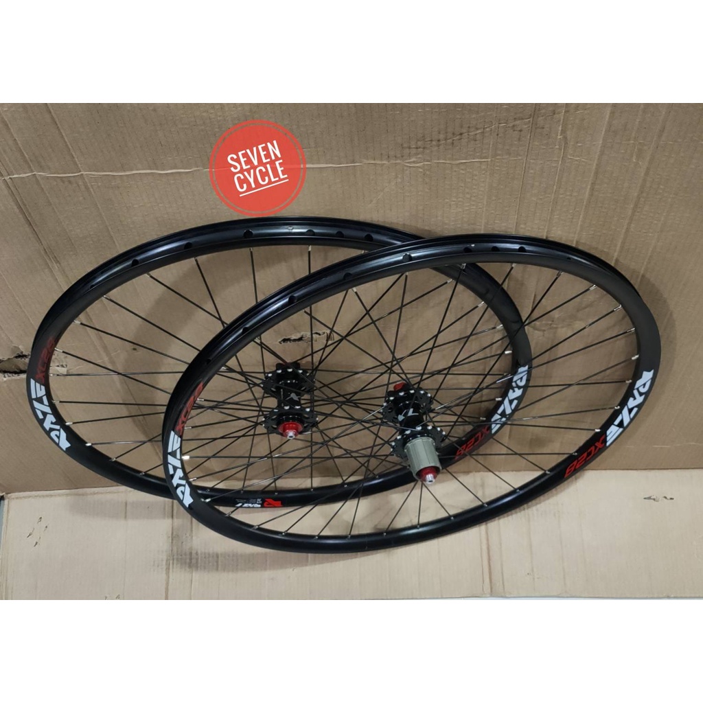 Wheelset RAZE XC28 27.5 disc brake 6 bolt