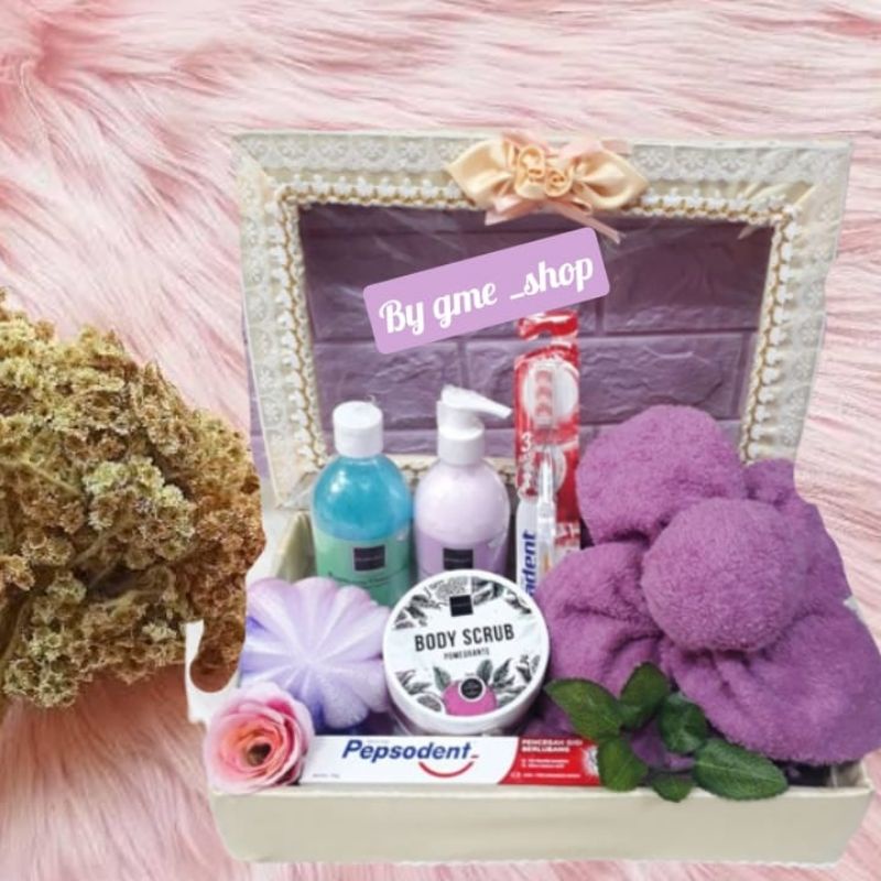 Paket Hantaran Seserahan Lamaran Pernikahan Nikah Paket Mandi Scarlet Free Box