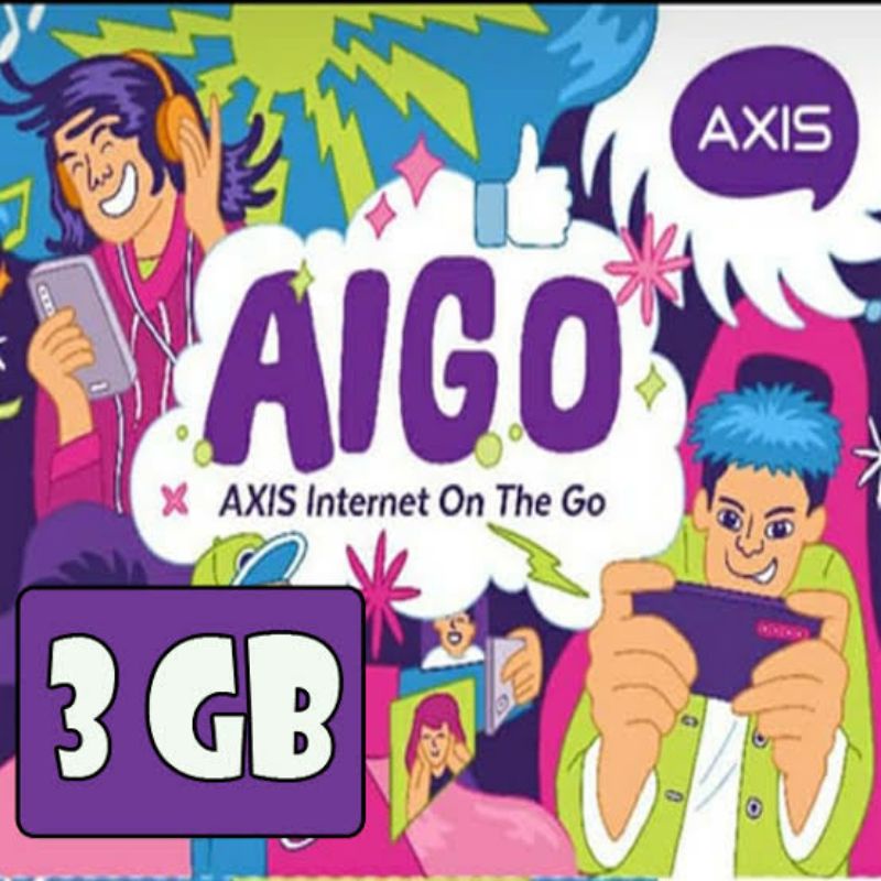 VOUCHER KUOTA INTERNET AXIS AIGO