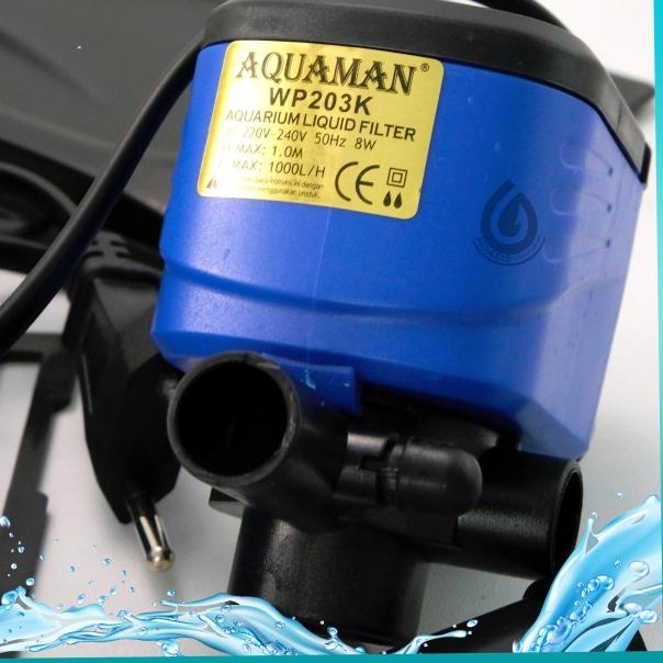 TOP FILTER BOX AQUARIUM AQUAMAN WP 203 K WP-203K AQUASCAPE AKUARIUM